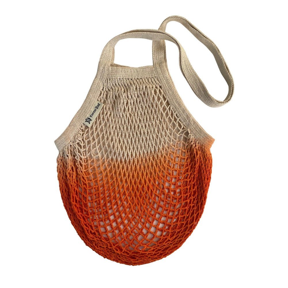 Turtle Bags Long Handle Dip Dye Bag Orange – Bumble Living