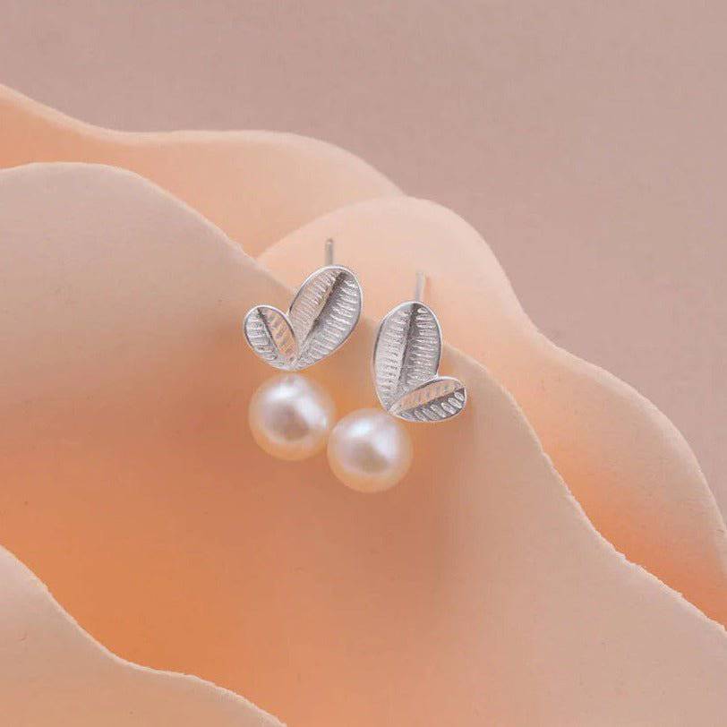 'Bridesmaid Thank You' Pearl Earrings - Bumble Living