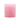 Pale Pink Mini Pillar Candle 7cm - Bumble Living