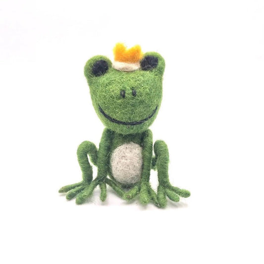 Prince Frog Felt Decoration - Bumble Living