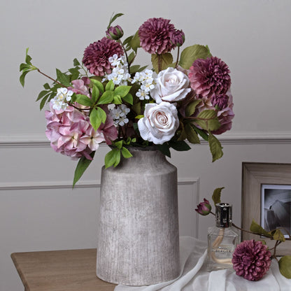 Shabby Pink Single Hydrangea - Bumble Living