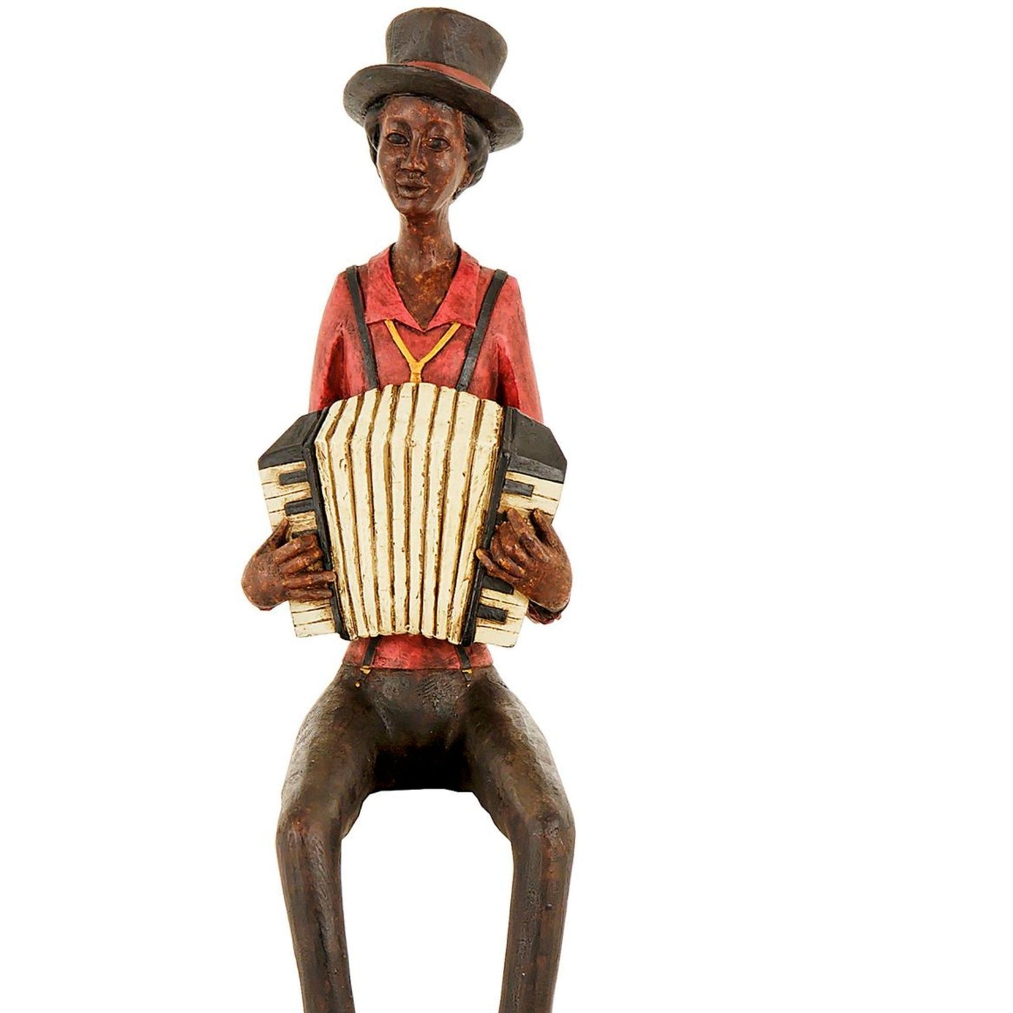 Sitting Jazz Band Squeeze Box Ornament - Bumble Living