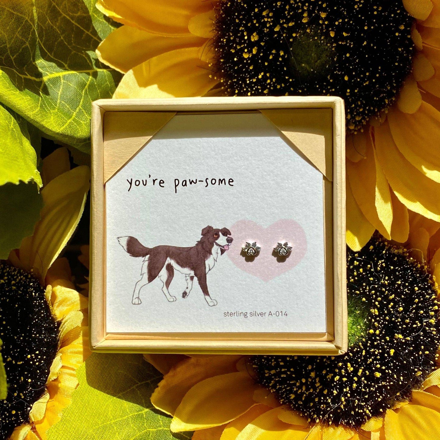 You're Paw-Some' Border Collie Earrings - Bumble Living