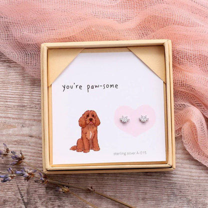 You're Paw-Some' Cockerpoo Earrings - Bumble Living