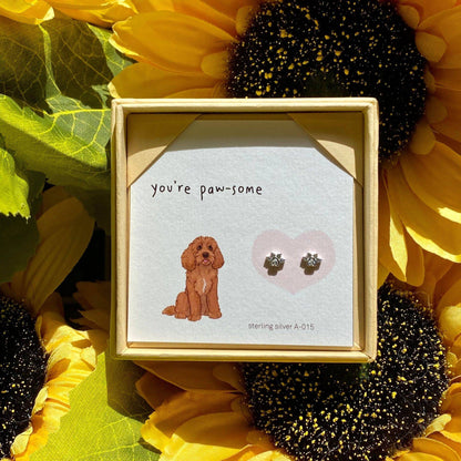 You're Paw-Some' Cockerpoo Earrings - Bumble Living