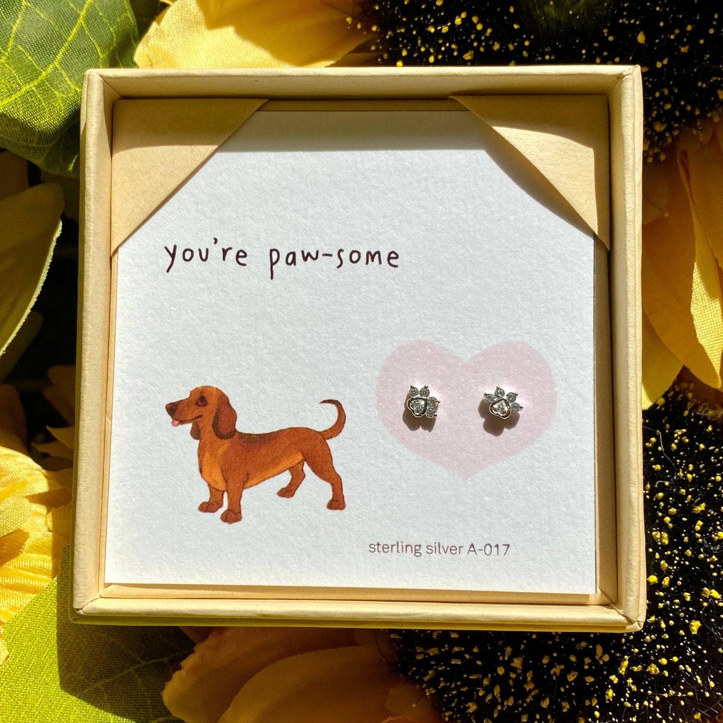 You're Paw-Some' Dachshund Earrings - Bumble Living