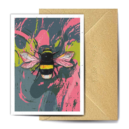 Bella the Bee Blank Card - Bumble Living