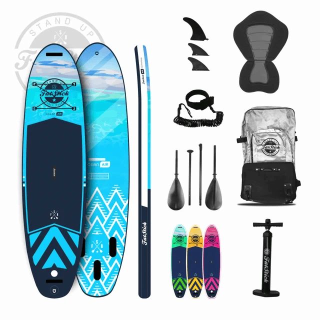 Blue Lagoon Pure Art 10'6 Inflatable Stand Up Paddle Board - SUP Starter Full Package - Bumble Living