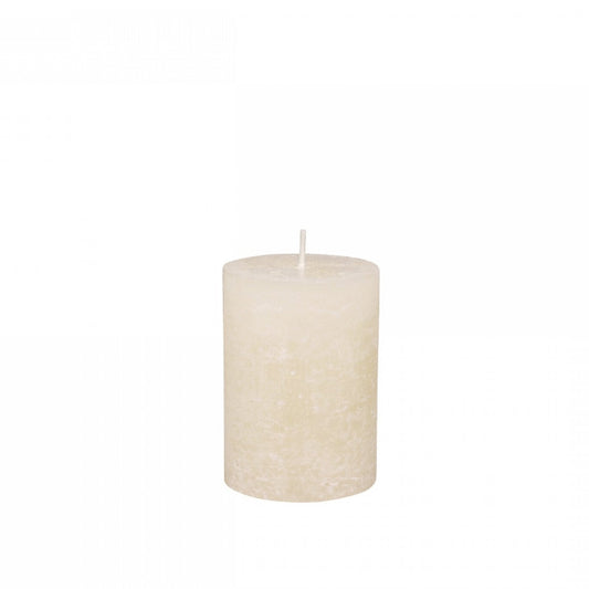Cream Rustic Pillar Candle 40 hours - Bumble Living