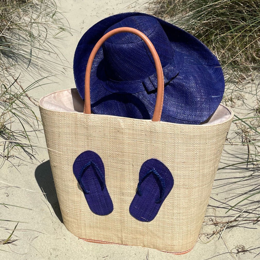 FlipFlop Natural Beach Bag - Bumble Living