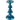 Inigo Prussian Blue Candle Stick - Bumble Living