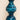 Inigo Prussian Blue Candle Stick - Bumble Living