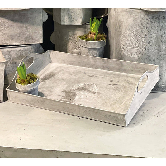 Kew Zinc Garden Tray - Bumble Living