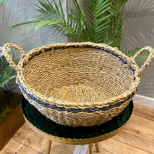 Medium Hogla Stripe Basket - Bumble Living