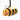 Mini 3D Bee Key Ring - Bumble Living