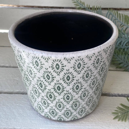 Old Style Dutch Pots Green - 6 Assorted Designs - Bumble Living