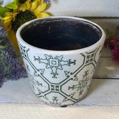 Old Style Dutch Pots Green - 6 Assorted Designs - Bumble Living