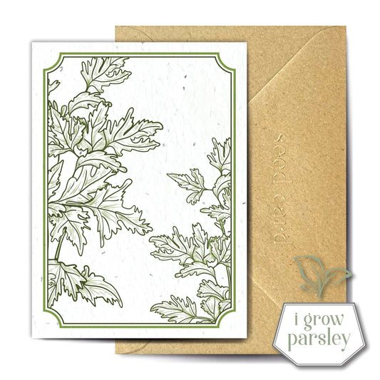 Perejil Parsely Blank Card - Bumble Living