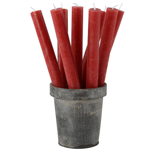 Rustic Dinner Candle Lipstick Red 23x270mm - Bumble Living