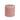 Rustic Pillar Candle Dusky Pink 100x100mm - Bumble Living