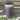 Rustic Pillar Candle Light Grey 70x130mm - Bumble Living