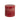 Rustic Pillar Candle Lipstick Red 100x100mm - Bumble Living