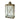 Small Glass & Steel Cross Lantern - Bumble Living