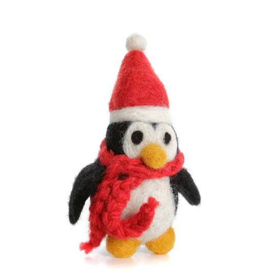 Small Penguins with Hat & Scarf - Bumble Living