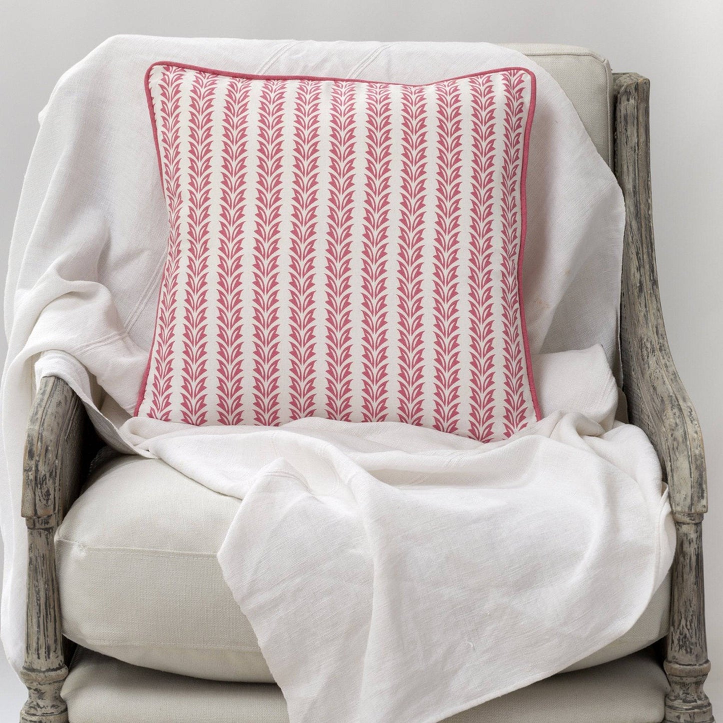 Square Cushion Vallarta Pink - Bumble Living