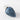 Swirl Teardrop Bauble Ice Blue - Bumble Living