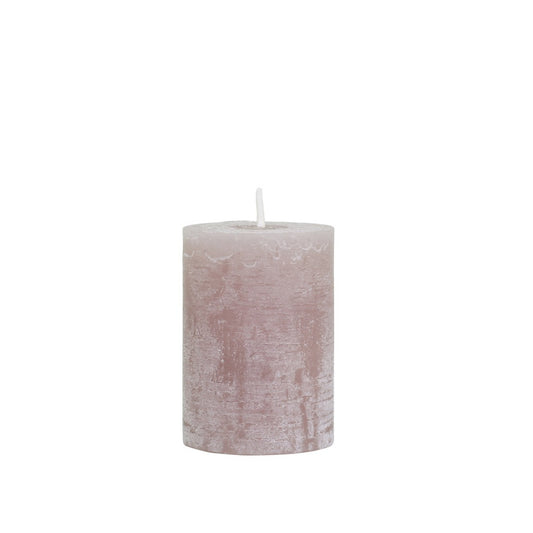 Taupe Rustic Pillar Candle 40 hours - Bumble Living