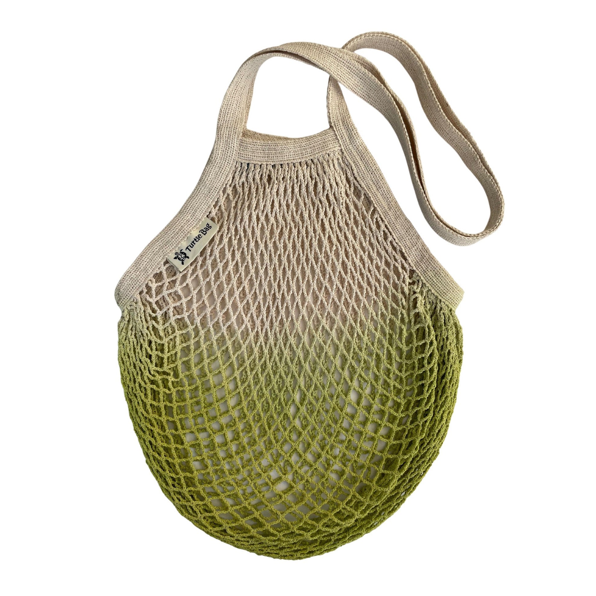 Turtle Bags Long Handle Dip Dye Bag Lime – Bumble Living
